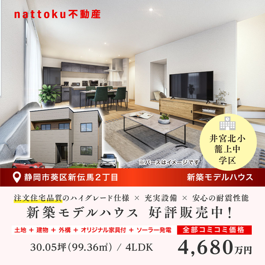 葵区新伝馬2丁目1