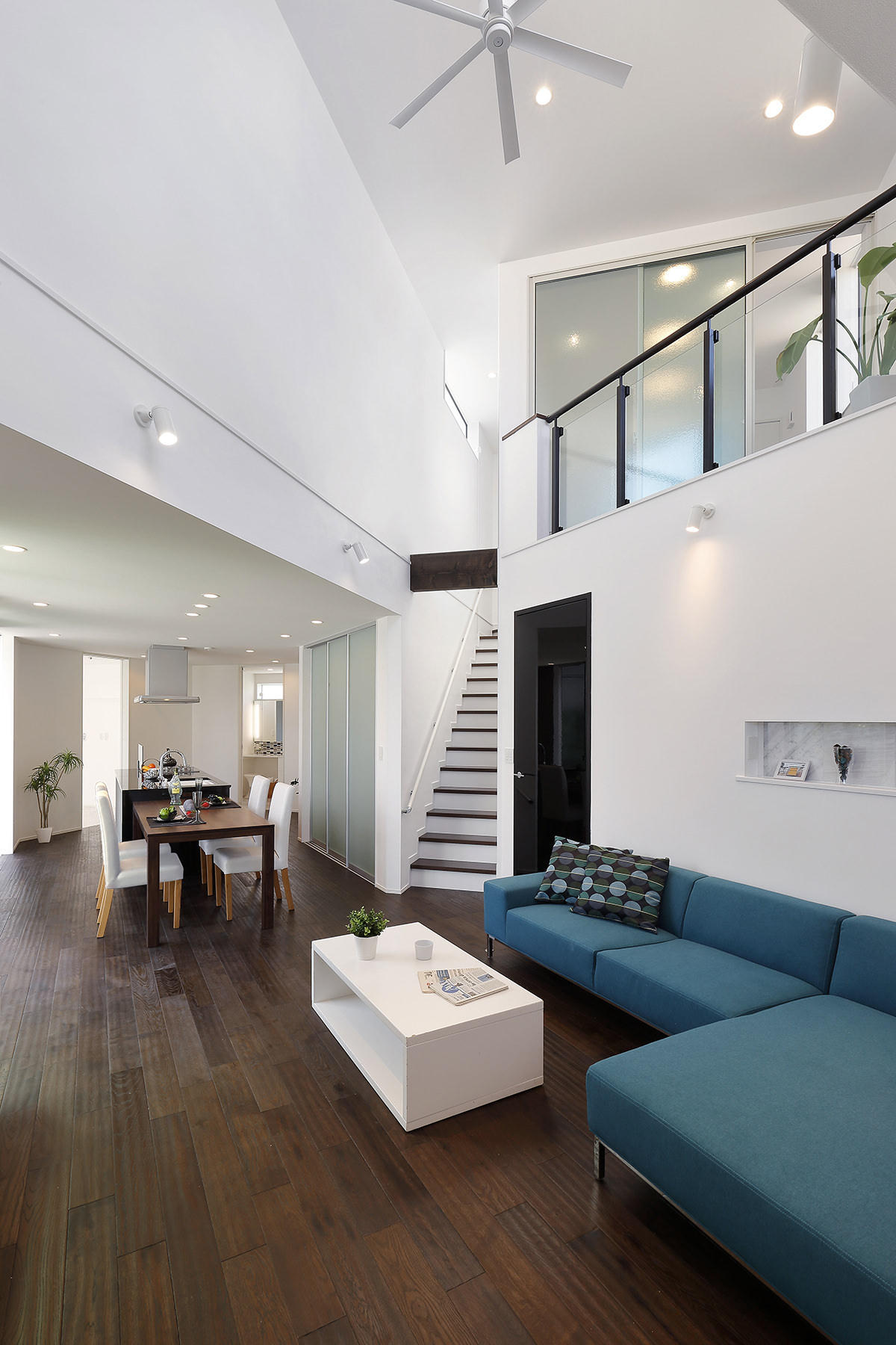 間取りを自由に楽しむ「ナナメ」スタイルの家