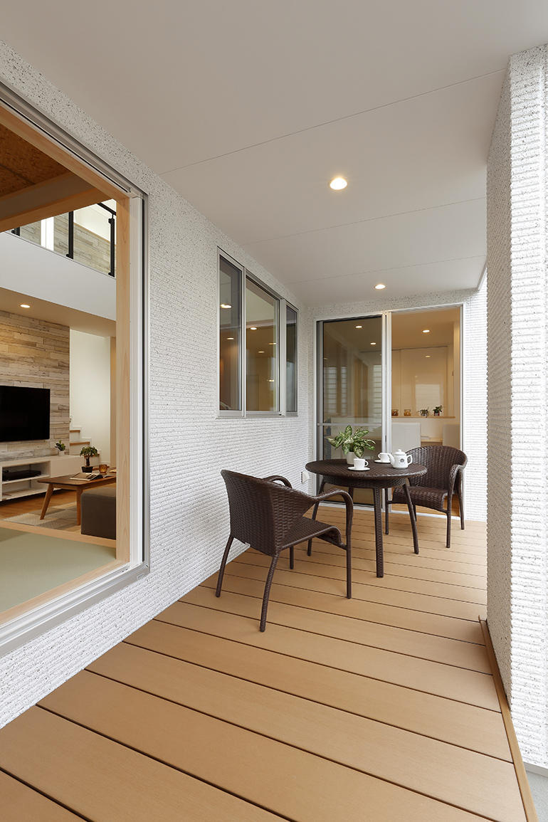 小上がり和室のある子育てママのナチュラルモダン