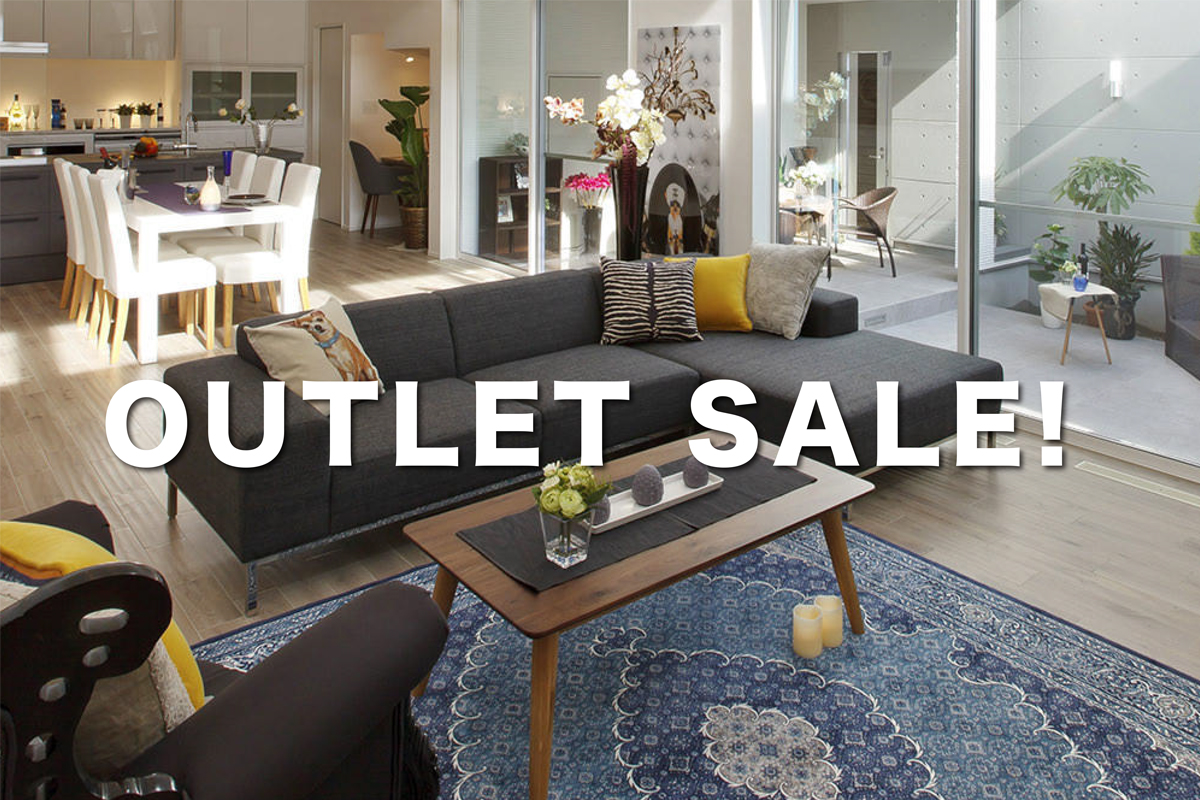 5/22(日)23(月)　オリジナル家具や雑貨がお得に☆浜松モデルハウスにてアウトレットセール開催！