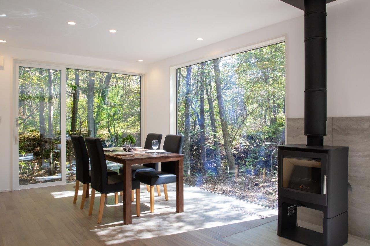 森林浴をしながら暮らす家